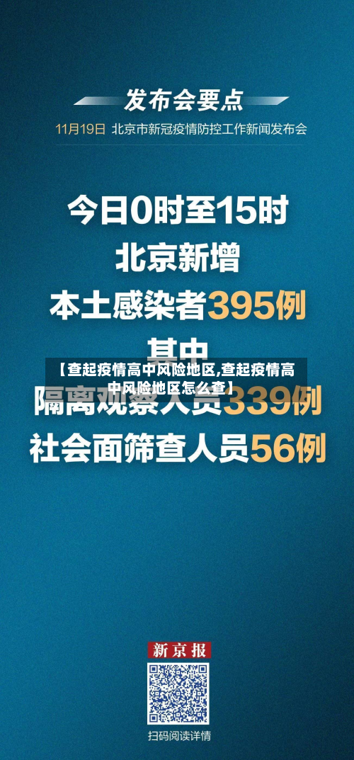 【查起疫情高中风险地区,查起疫情高中风险地区怎么查】